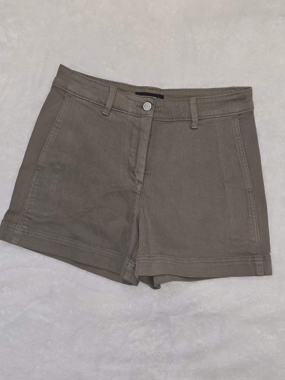 Banana Republic Olive Green Chino Shorts